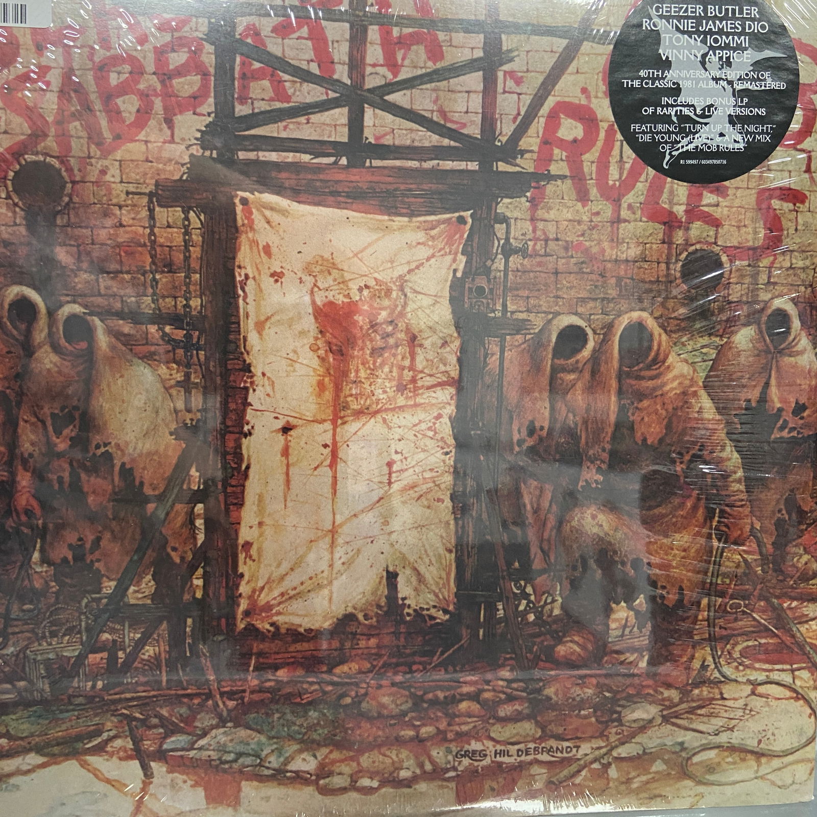 Black Sabbath-Mob Rules Vinyl Record Sealed (1 of 1)