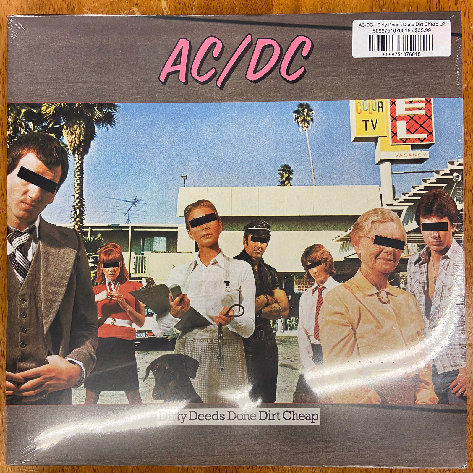 ACDC-Dirty Deeds Vinyl Record Sealed (1 of 1)