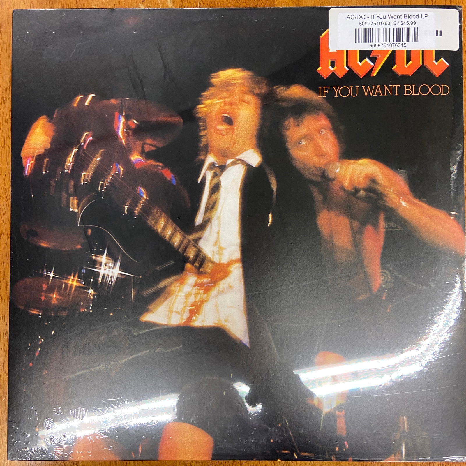 ACDC-If You Want Blood Vinyl Record Sealed (1 of 1)