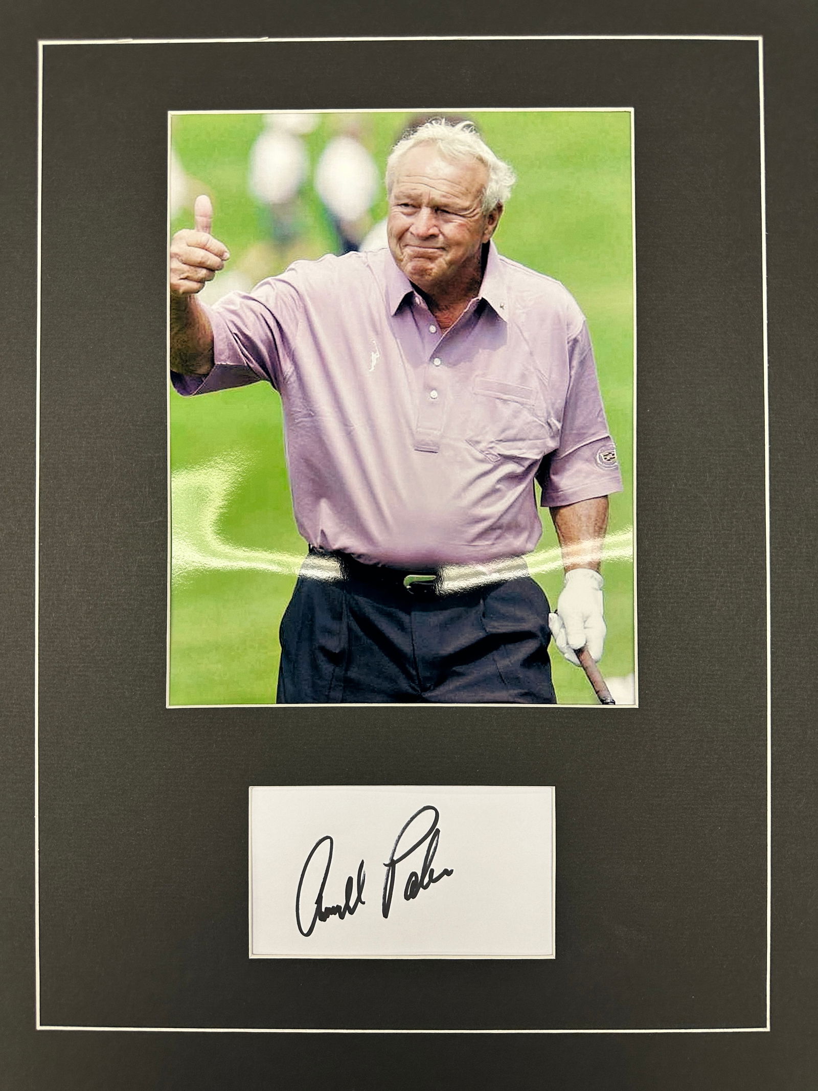 Arnold Palmer Autograph Display (1 of 1)