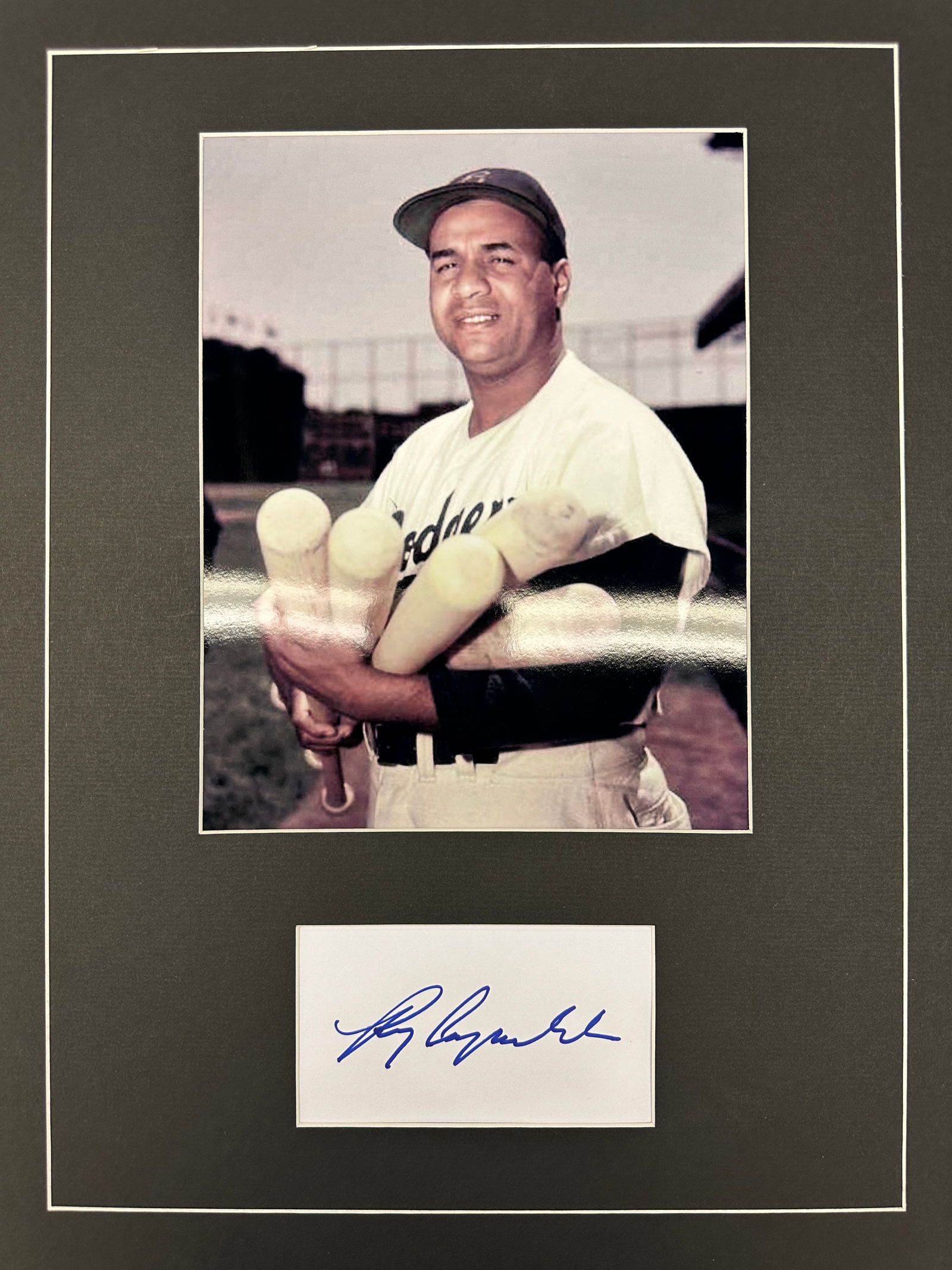 Roy Campanella Autograph Display (1 of 1)