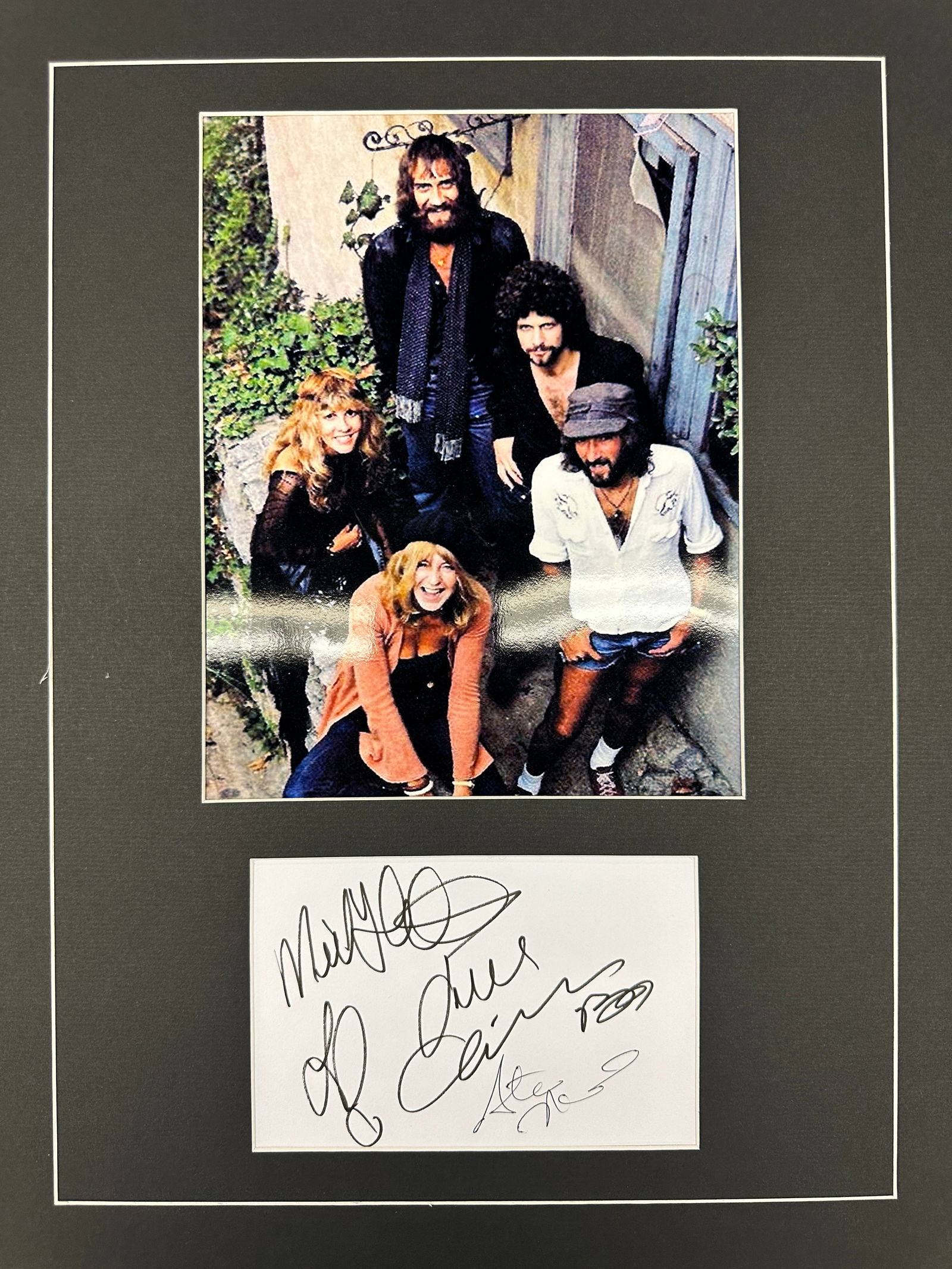 Fleetwood Mac Autograph Display (1 of 1)