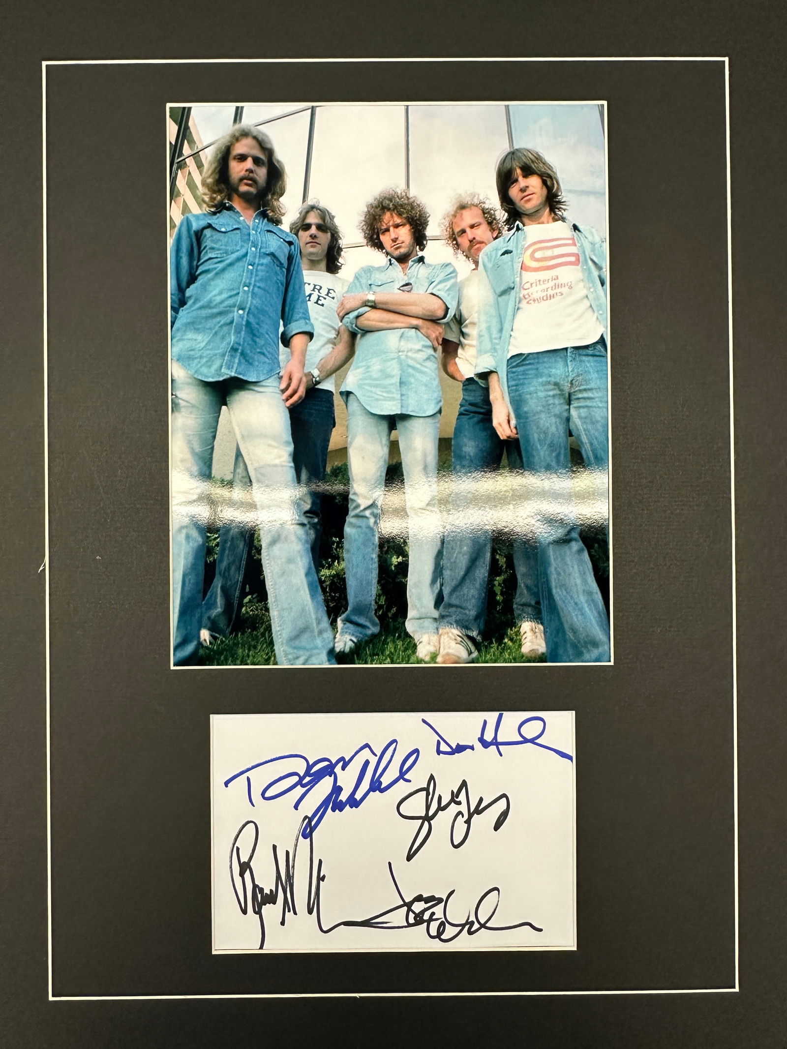 Eagles Autograph Display (1 of 1)