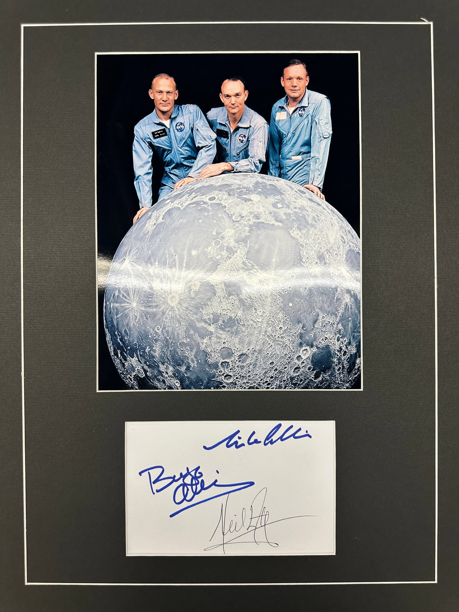 Apollo 11 Crew Autograph Display (1 of 1)