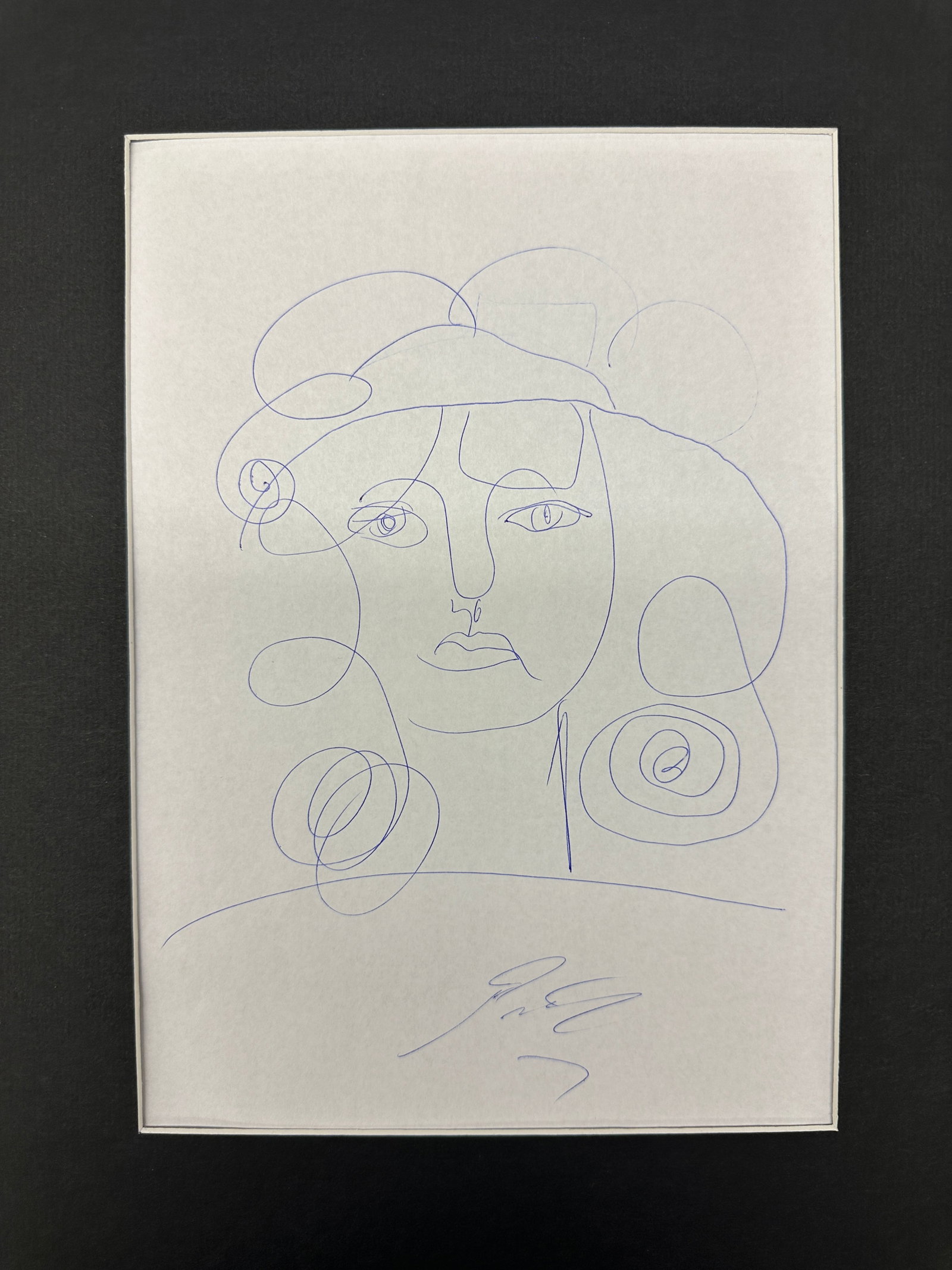 Picasso Hand Drawn Sketch (1 of 1)