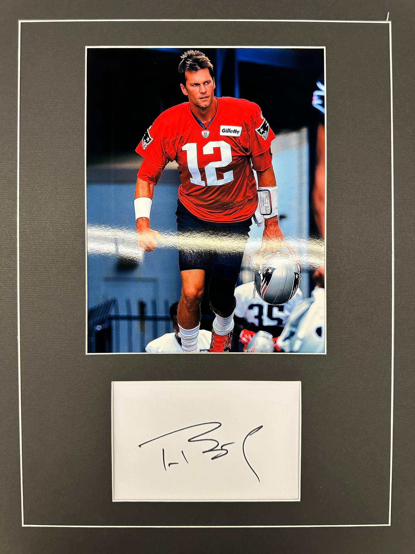 Tom Brady Autograph Display (1 of 1)