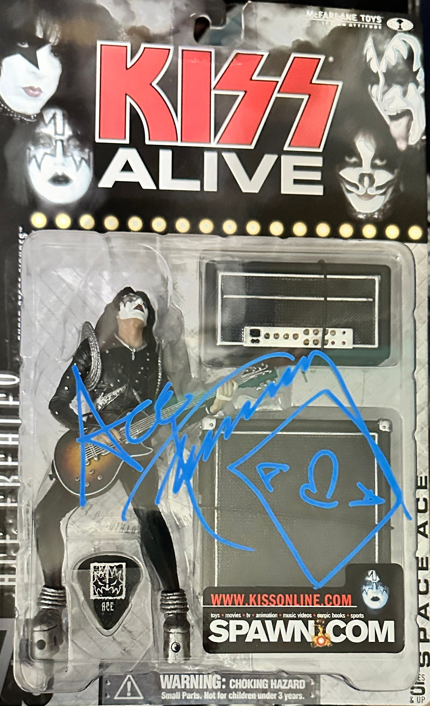 Ace Frehley Autographed Figure (1 of 1)