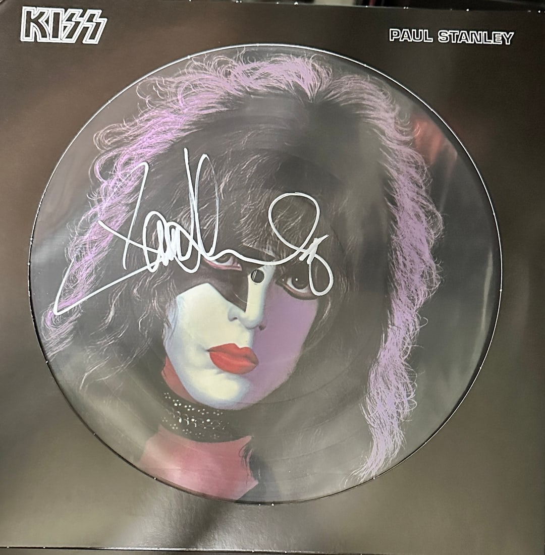 Paul Stanley Autographed Record (1 of 1)