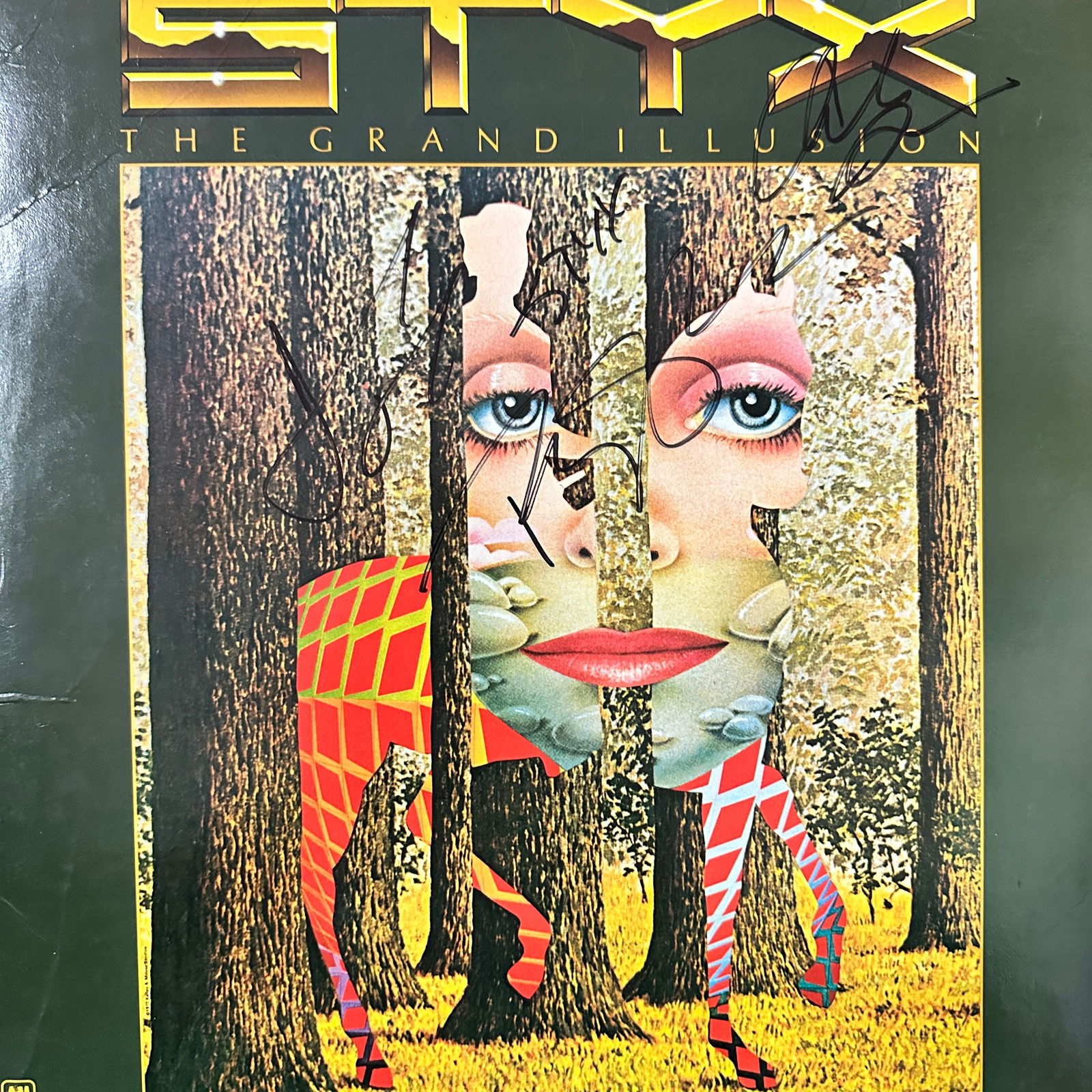 Styx Autographed ALBUM JAMES JY YOUNG TOMMY SHAW CHUCK (1 of 1)