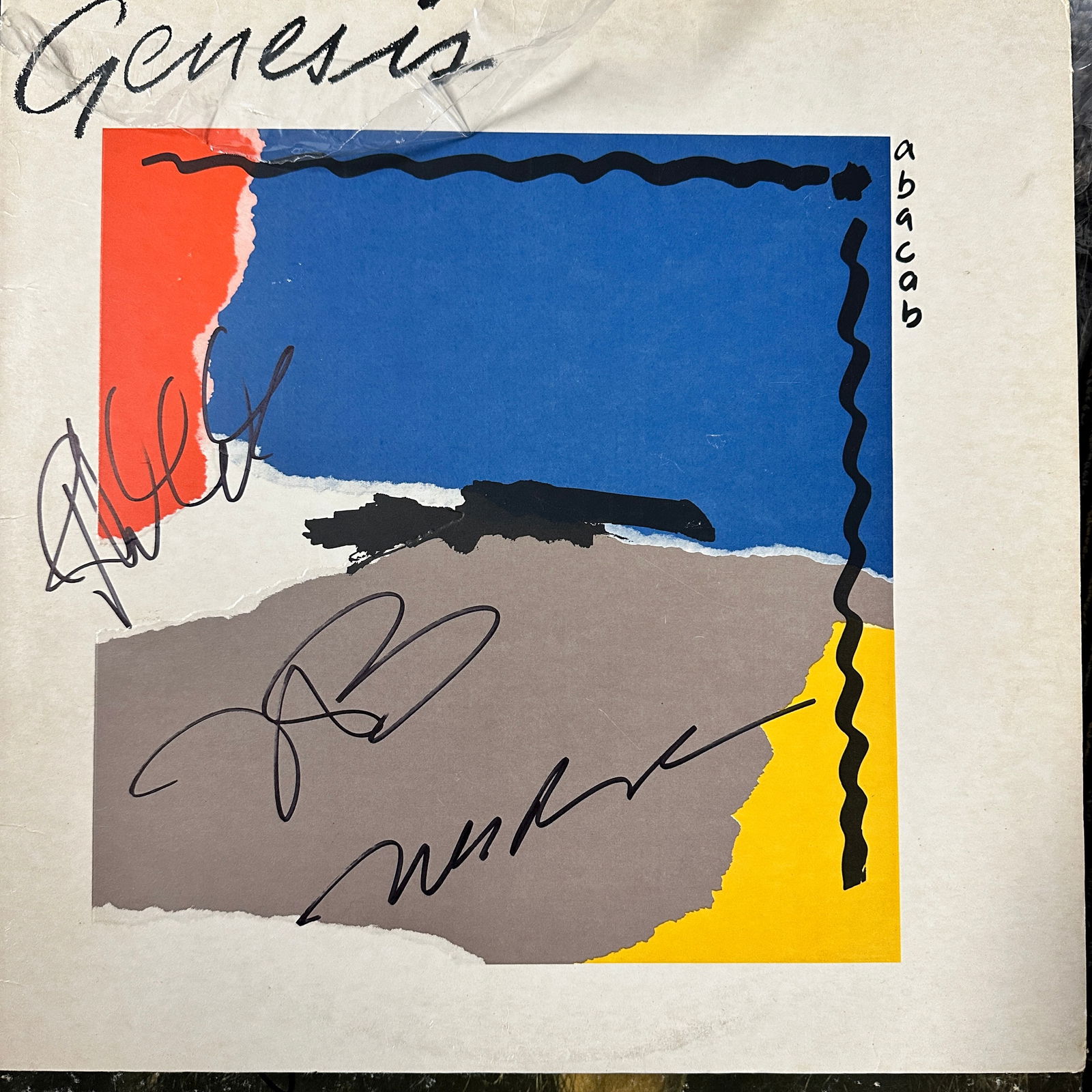 GENESIS Autographed Album (1 of 1)