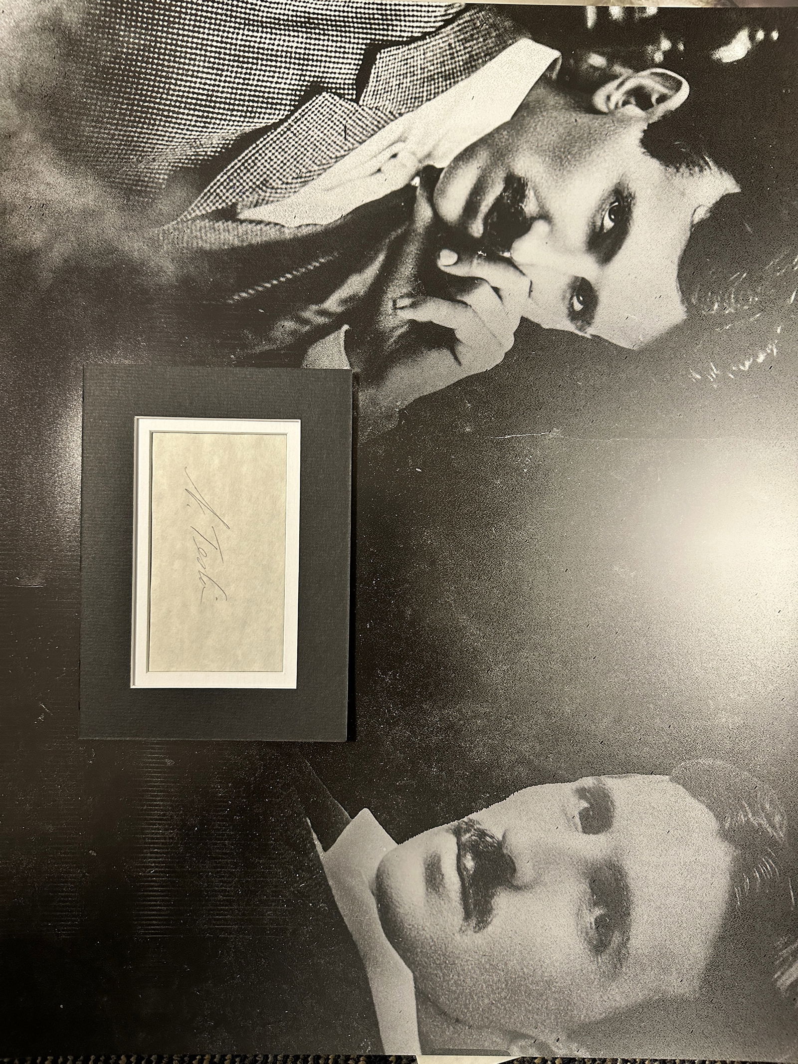Nikola Tesla Autographed Display (1 of 1)