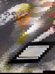 George Washington Autographed Display