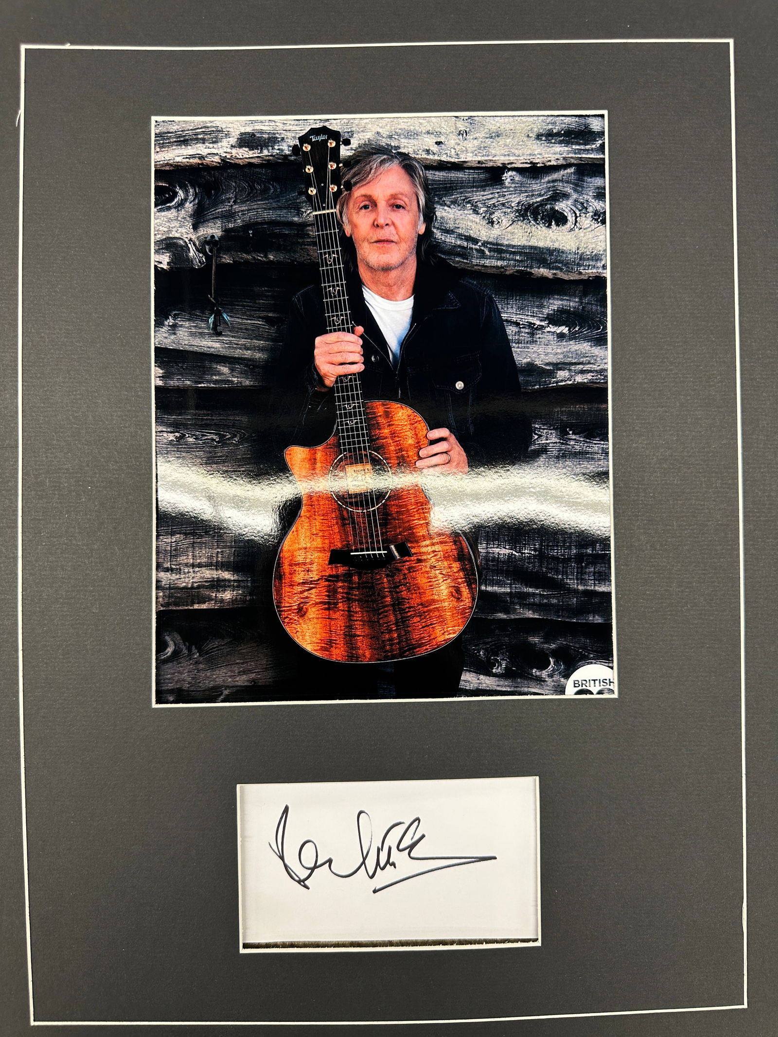 Paul McCartney Autograph Display (1 of 1)