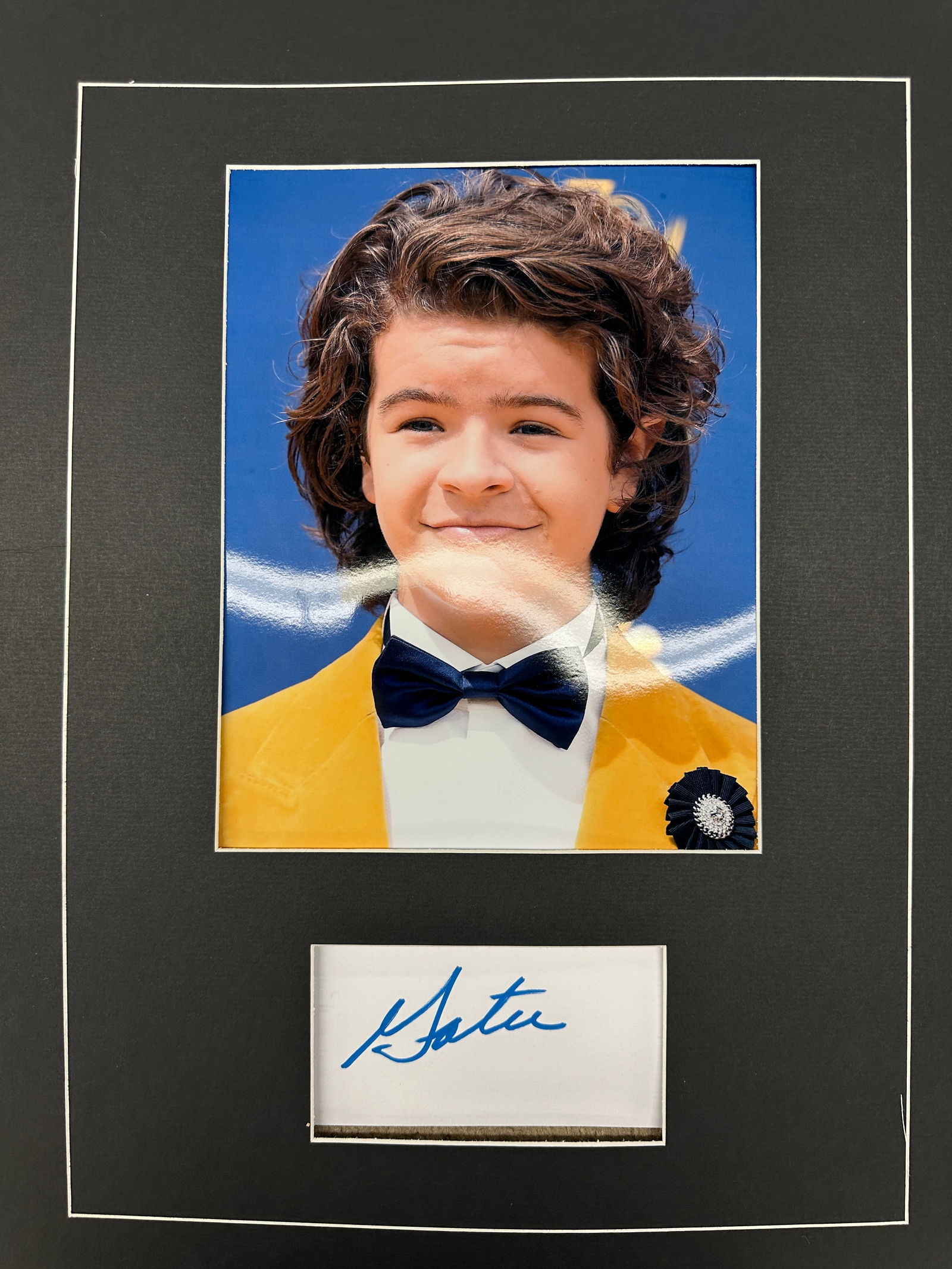 Dustin Stranger Things Autograph Display (1 of 1)