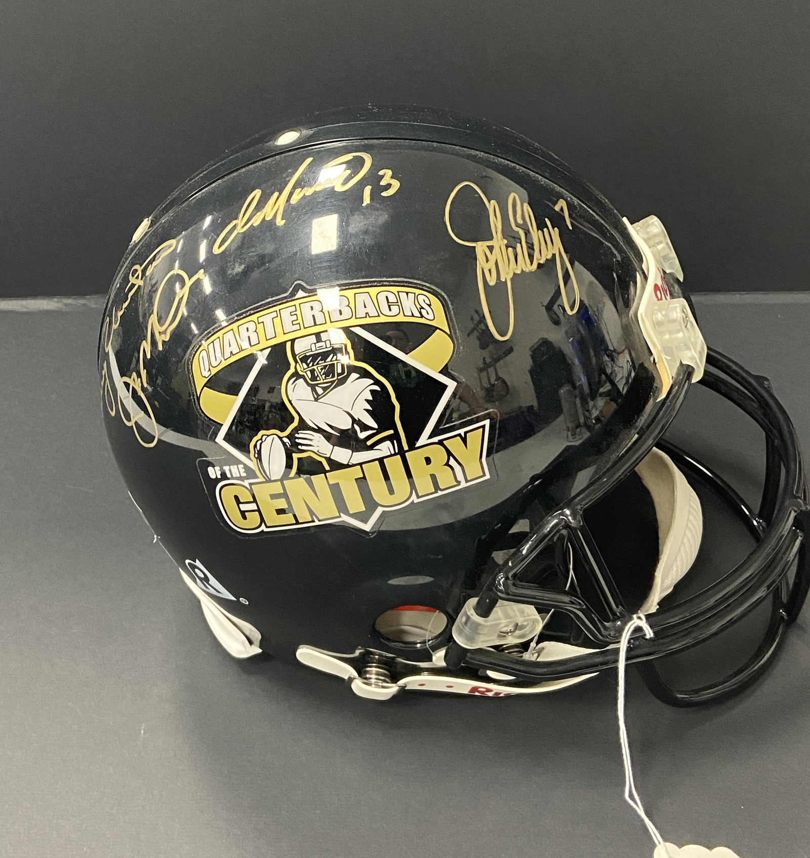 Quarterbacks of the Century Signed Helmet (1 of 5)