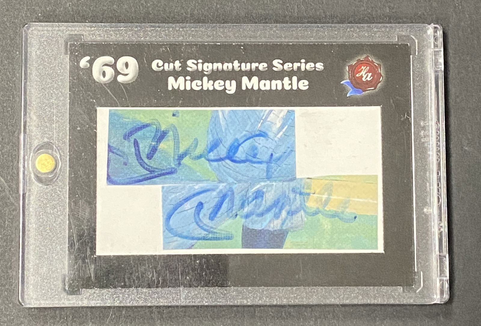 Mickey Mantle Cut Signature Series Card (1 of 2)