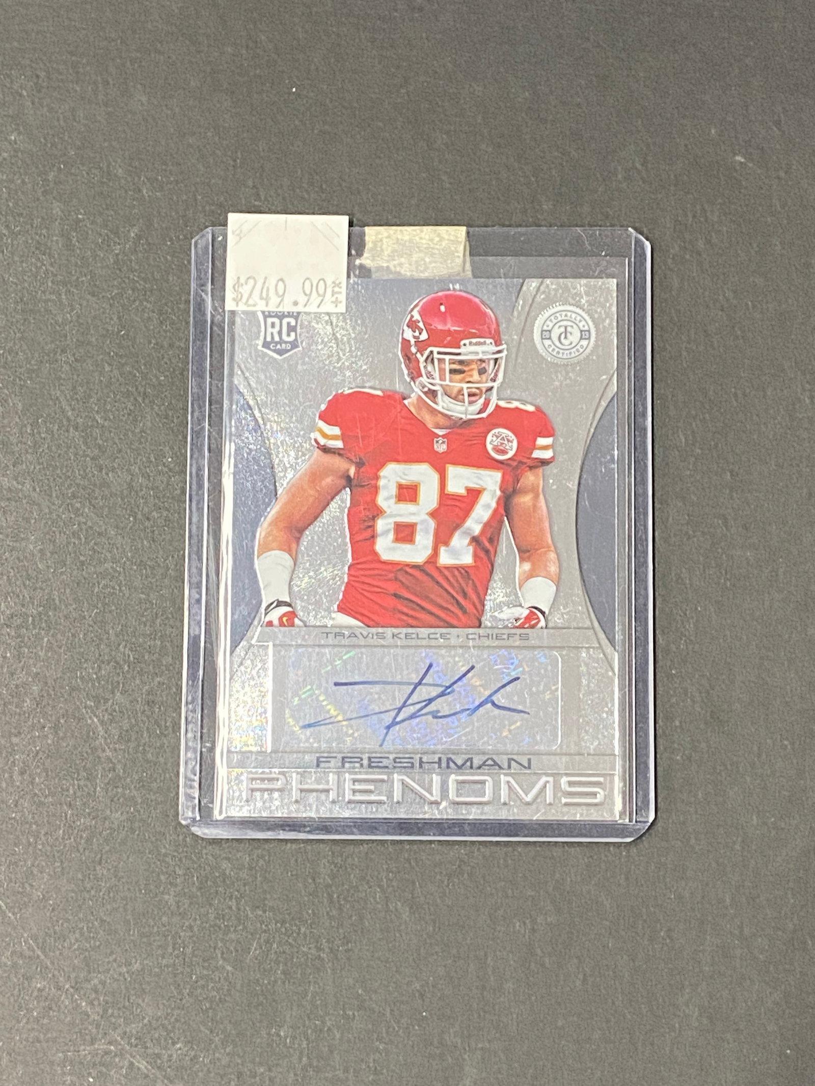 Travis Kelce Signed Freshman Phenoms Rookie Card (1 of 2)
