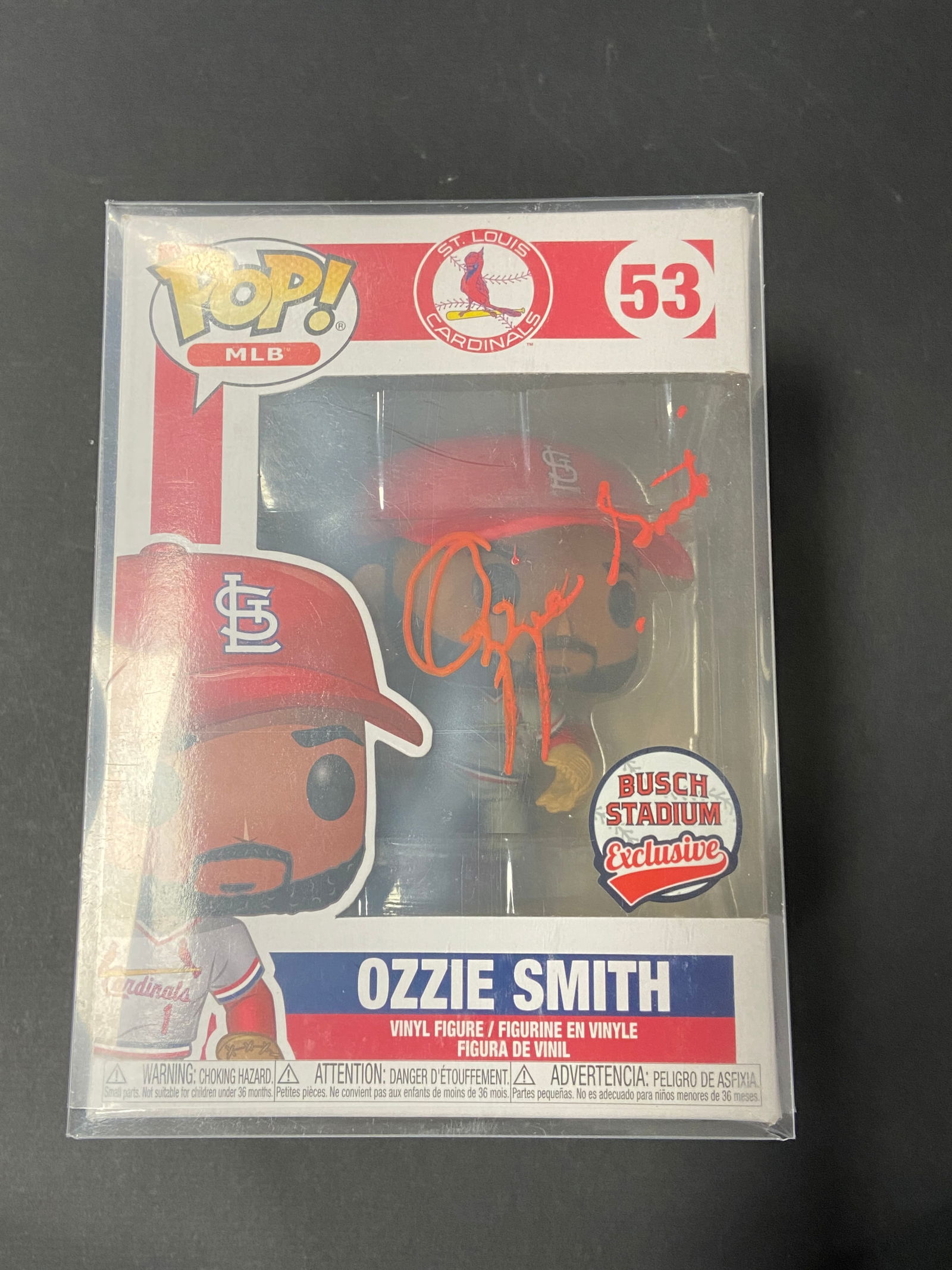 Ozzie Smith Signed Funko JSA (1 of 3)