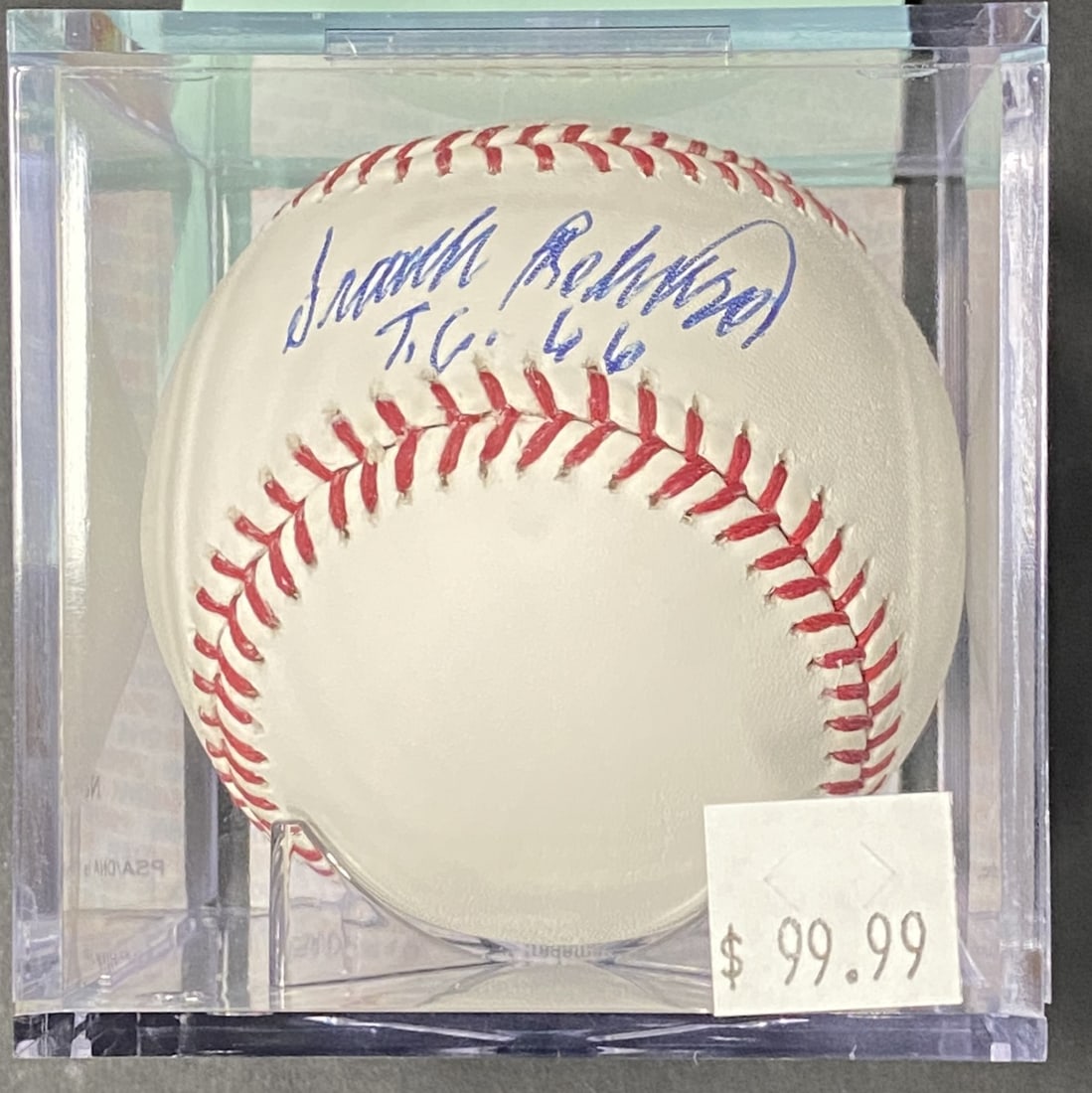 Frank Robinson Signed Ball PSA Witnessed (1 of 2)