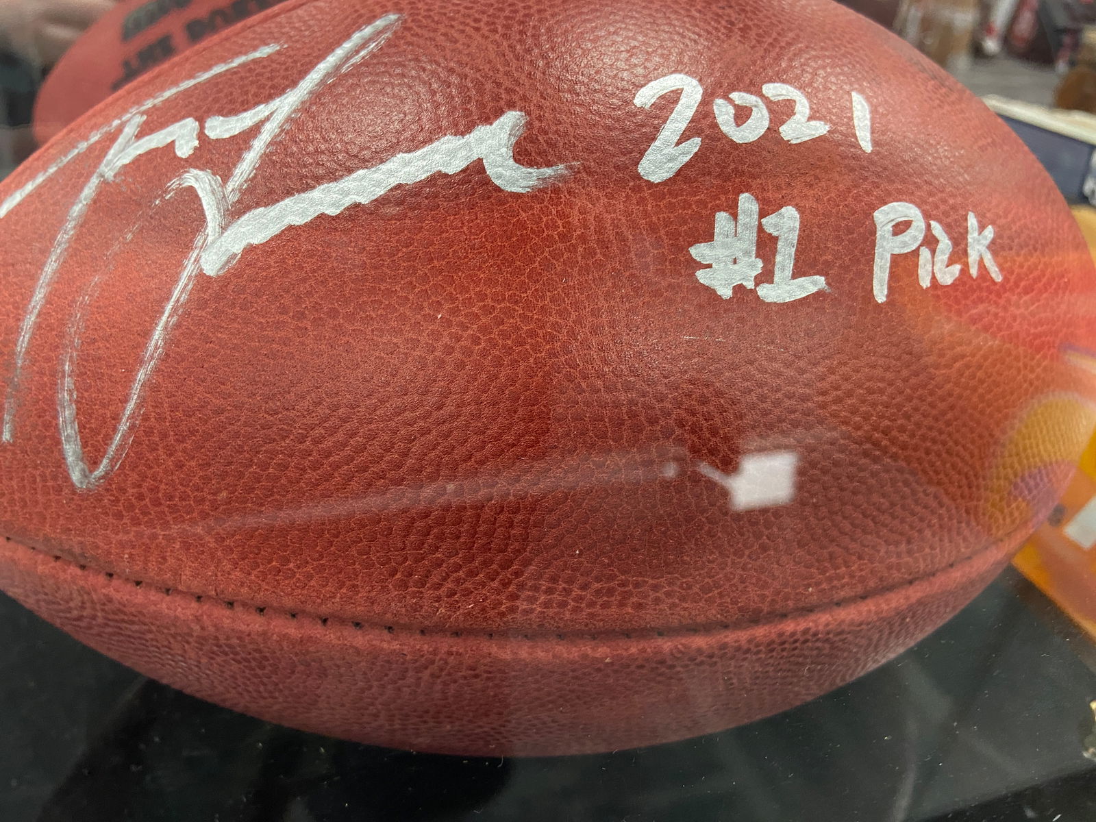 Trevor Lawrence Autographed Official Football Fanatics COA (1 of 1)