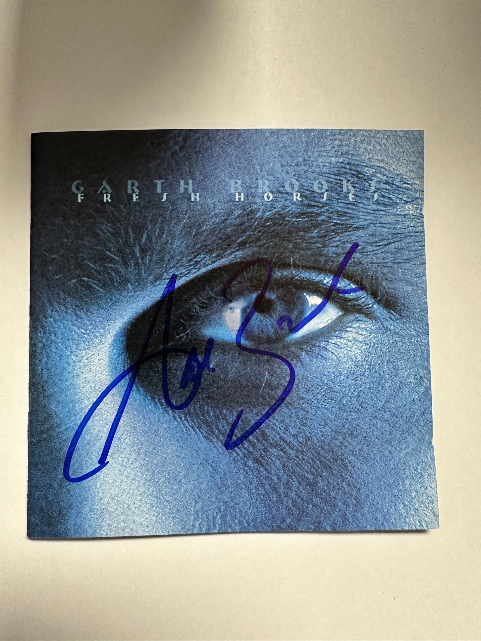 Garth Brooks Autographed Cd Cover (1 of 1)