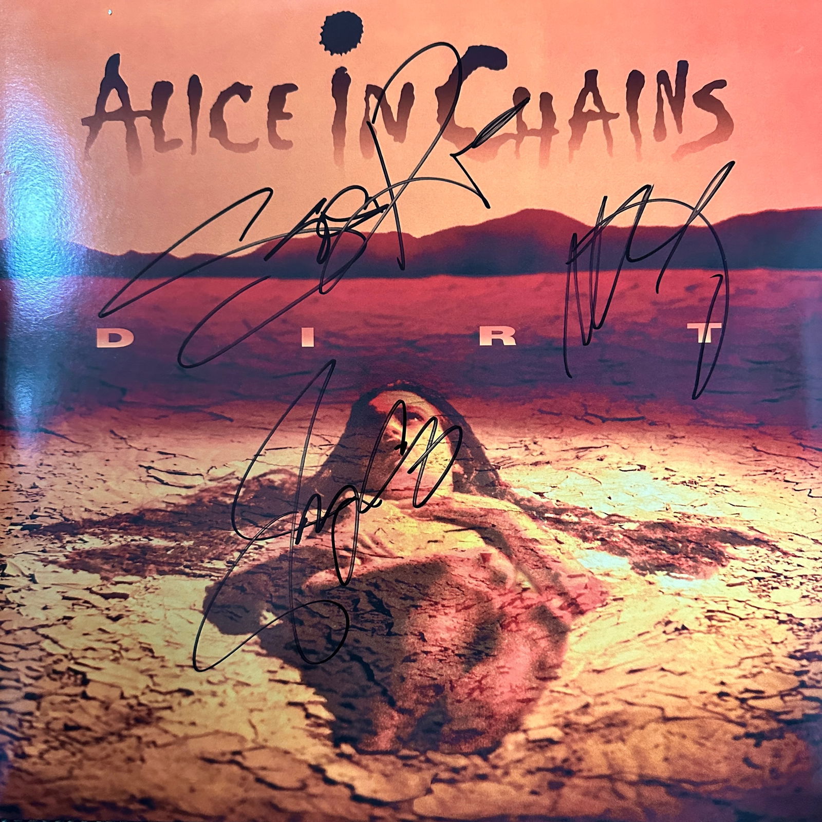 Alice in Chains Autographed Album SEAN JERRY MIKE! (1 of 1)