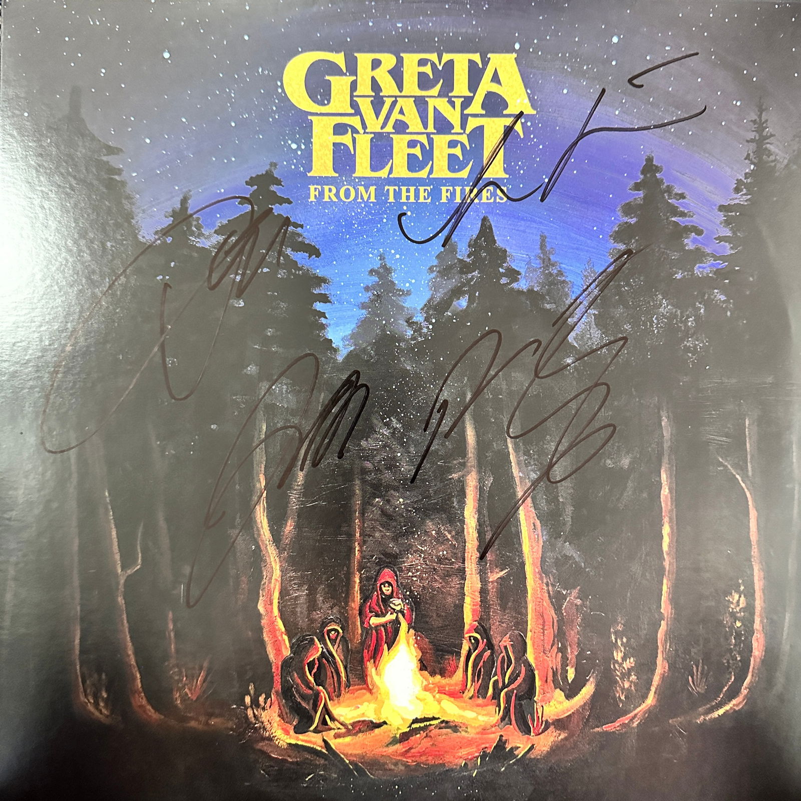 Greta Van Fleet Autographed ALBUM (1 of 1)