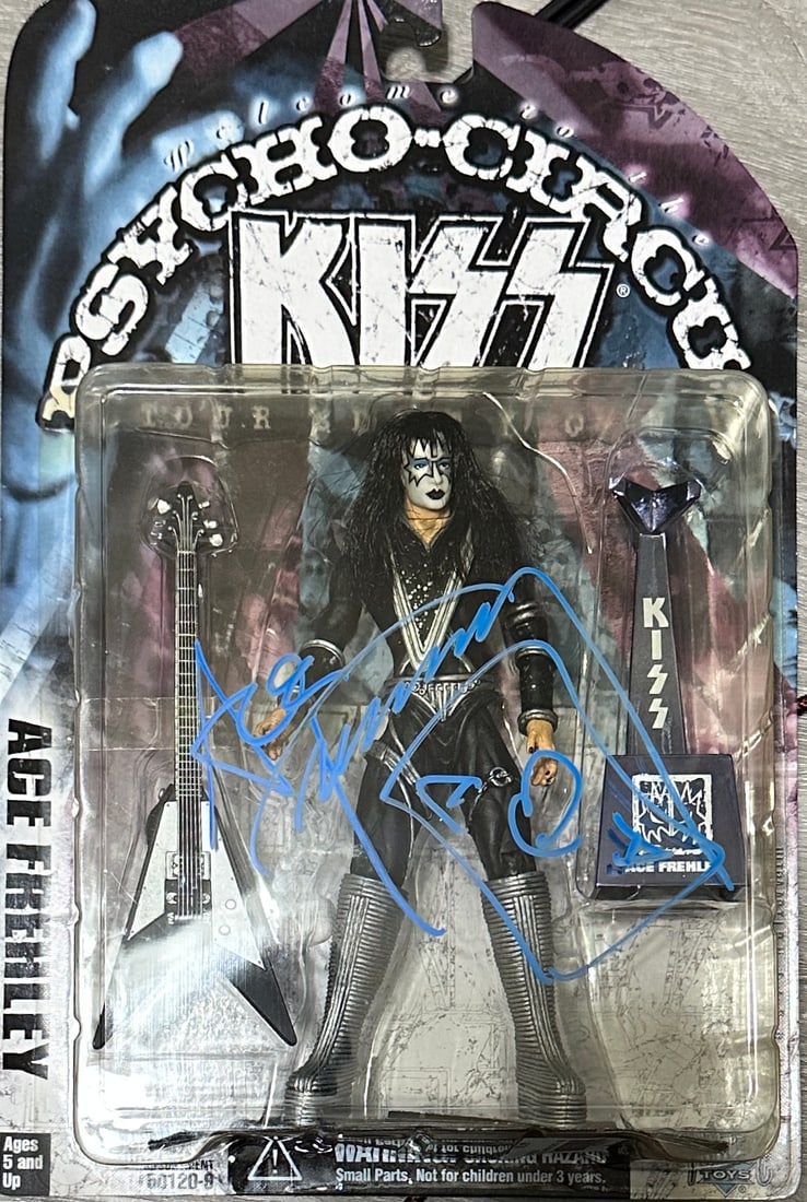 Ace Frehley Autographed Kiss Figure (1 of 1)