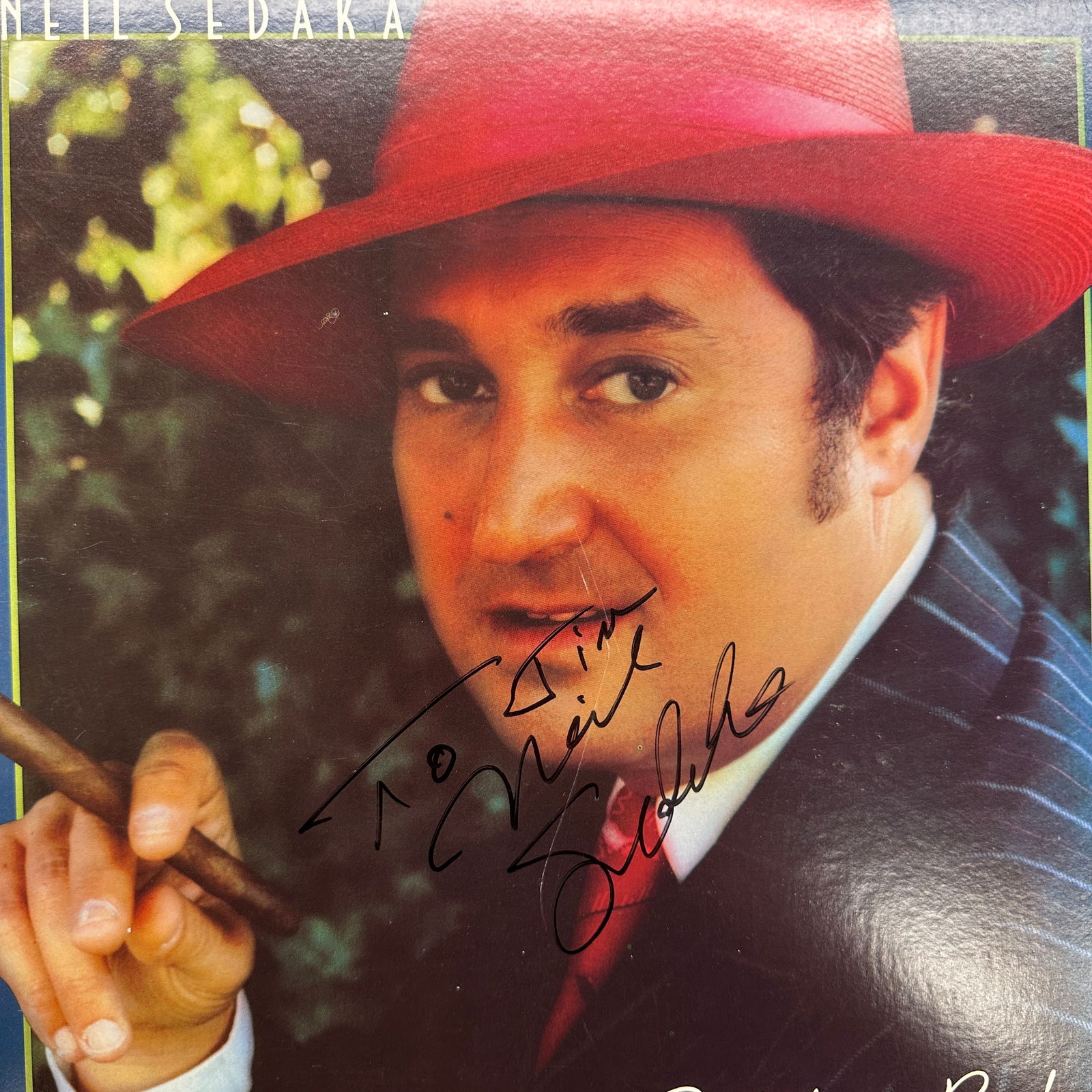 Neil Sedaka AUTOGRAPHED Album (1 of 1)