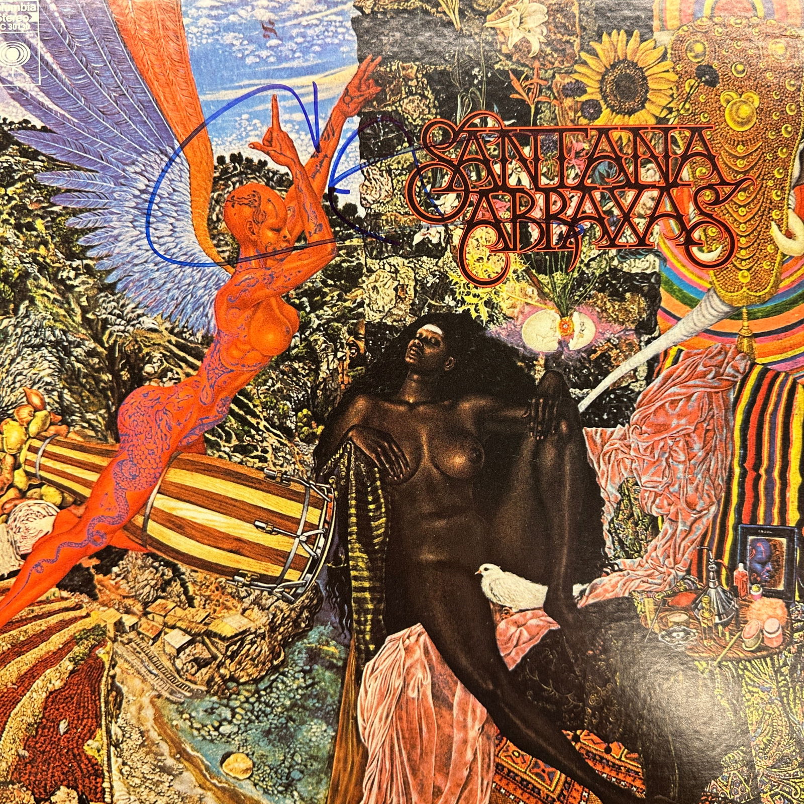 Santana Autographed ALBUM (1 of 1)