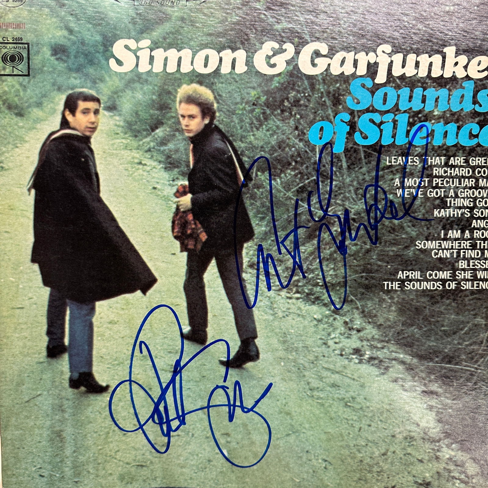 Simon and Garfunkel Autographed ALBUM: Displays are not framed, and can be framed for a cost. Framed items will state they are framed in the name of the item. All signed items come with a COA. All items now come with a 3rd Party COA from P