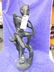AFRICAN SOAP STONE STATUE -TRIBEMAN BUST (HEAVY)