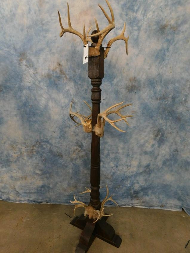 DEER HORN HAT RACK (1 of 1)