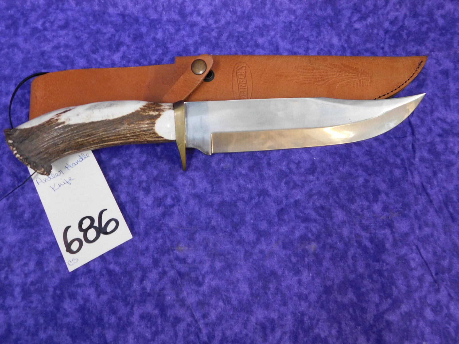 ANTLER HANDLE KNIFE (1 of 2)