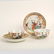 A pair of 18th Century Chinese tea bowls and saucers, - 6