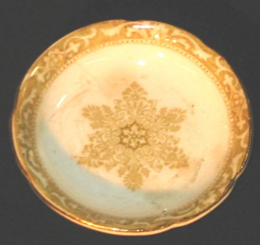 late 1800's English Platter & Butter pats - 2