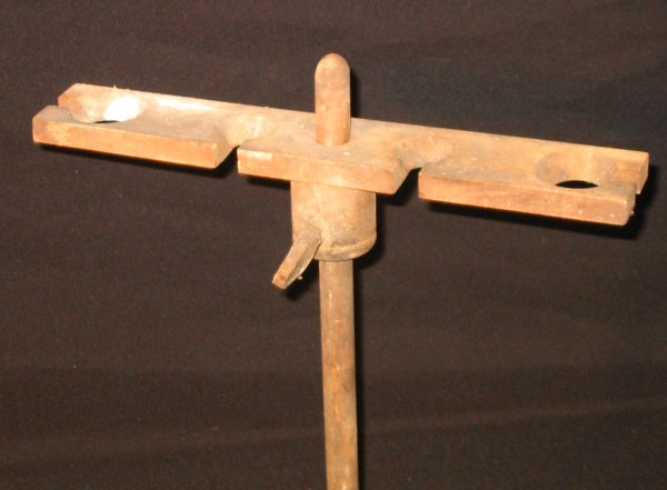 antique Hand Made Pipe Stand / Holder - 2