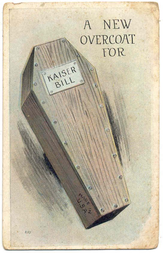 lot - WWI Propaganda Postcards Kaiser Bill - 2
