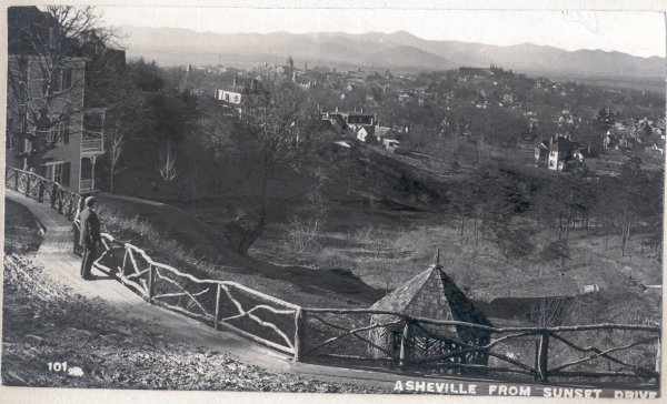 1800's Photograph Asheville NC Skyline Dr