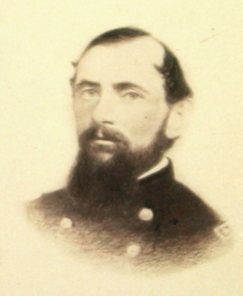 photo Civil War Willard Bates Shadowbox Frame