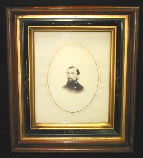 photo Civil War Willard Bates Shadowbox Frame - 3