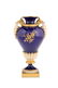 A ROYAL WORCESTER TWO-HANDLED PORCELAIN VASE, of - 2
