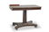 A 19TH CENTURY MAHOGANY READING TABLE, the moulded