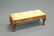 A WALNUT FOOTSTOOL, IN GEORGIAN STYLE, EARLY 20TH