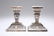 A PAIR OF VICTORIAN SILVER CANDLESTICKS, William Neal,