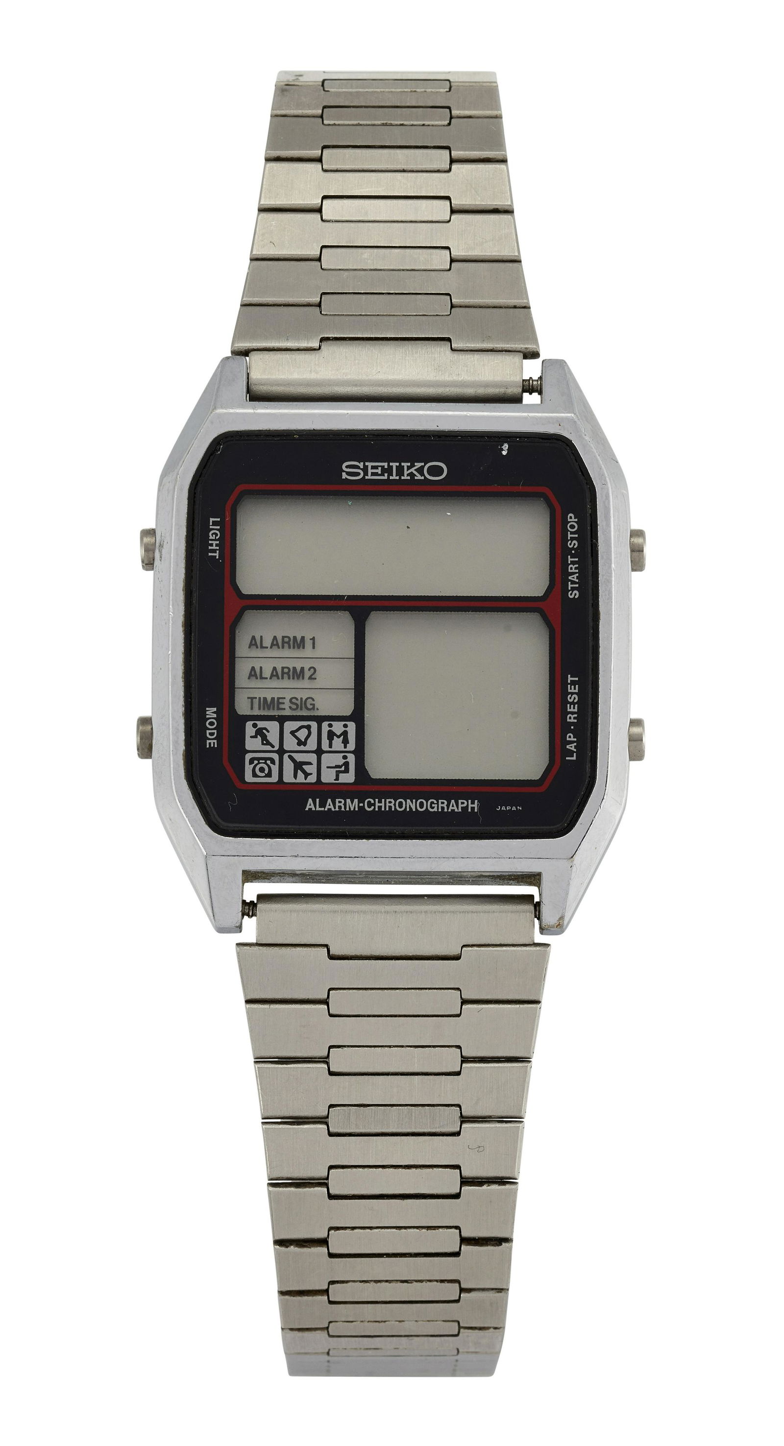 seiko chronograph square