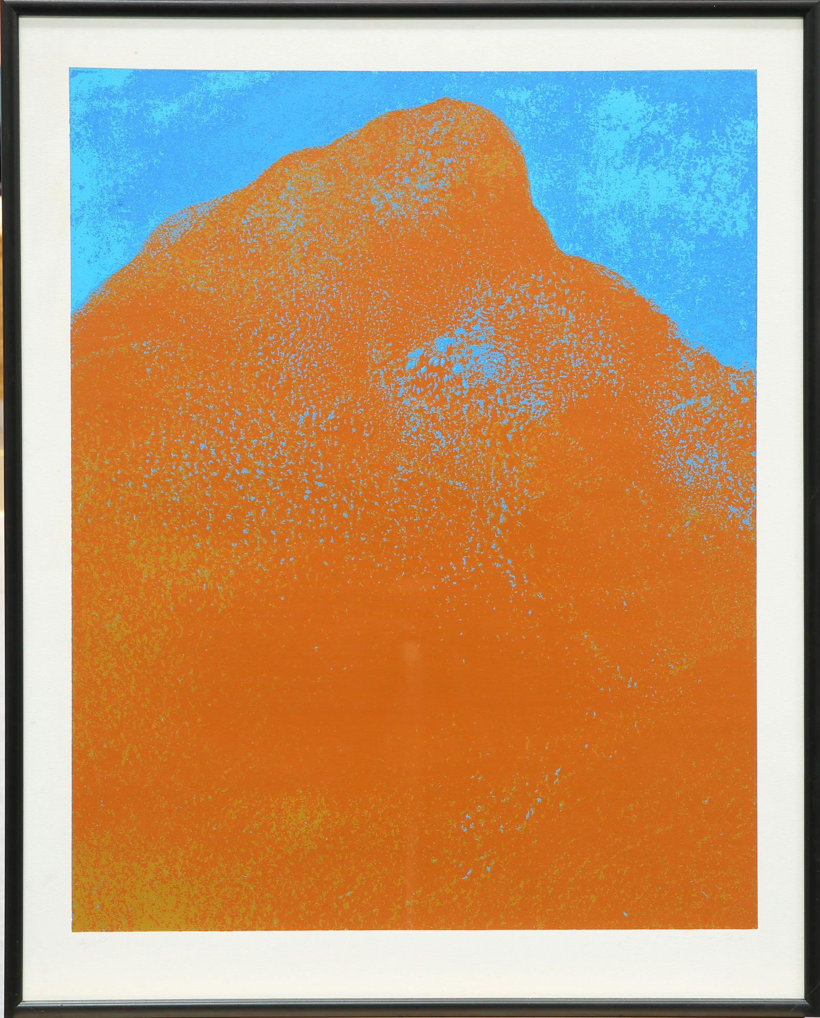 GRAHAM OVENDEN (BRITISH, BORN 1943), GREAT DUNSINANE,: GRAHAM OVENDEN (BRITISH, BORN 1943), GREAT DUNSINANE, artist's proof, signed and dated (19)72 lower right in pencil, inscribed 'A/P' lower left margin, framed. Visible sheet 65.5cm by 52cm