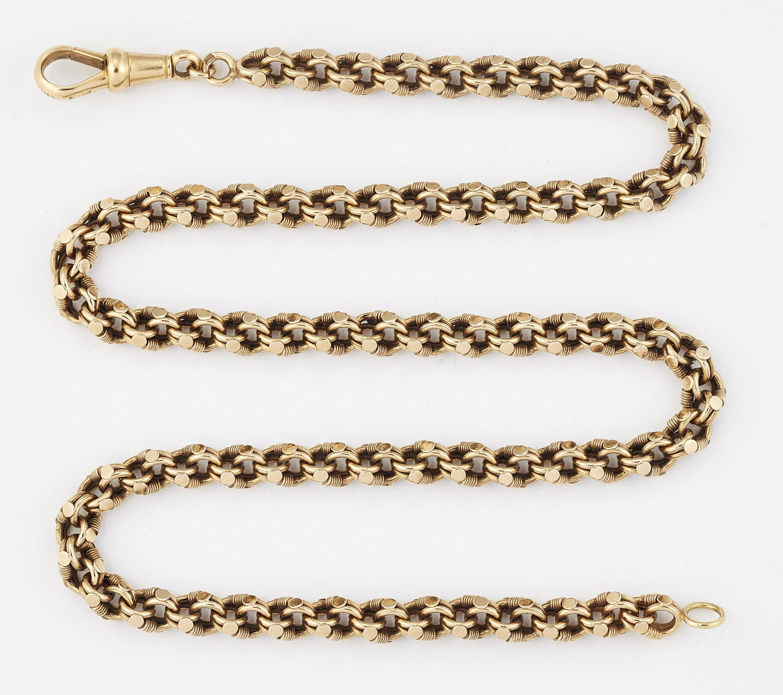 A FANCY CHAIN NECKLACE, with clip and marked ‘ (1 of 1)