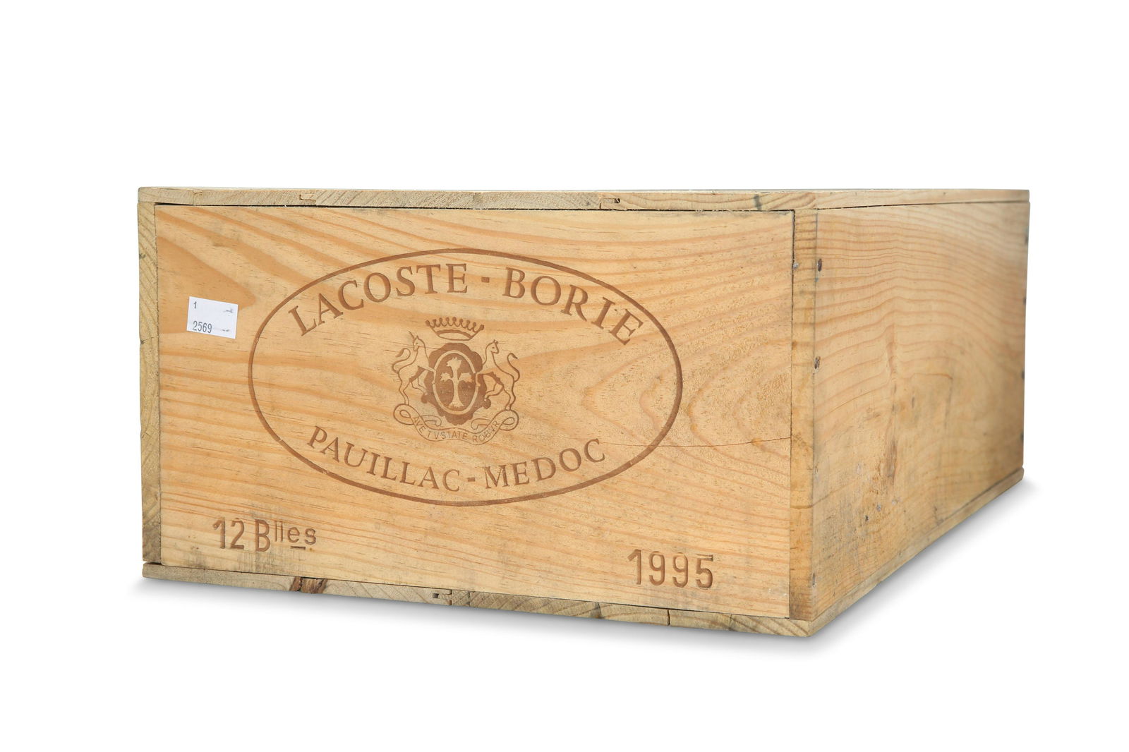 CHATEAU GRAND PUY LACOSTE â€˜LACOSTE-BORIEâ€™ GRAND CRU: CHATEAU GRAND PUY LACOSTE â€˜LACOSTE-BORIEâ€™ GRAND CRU CLASSE PAUILLAC 1995, owc. (12 bottles)