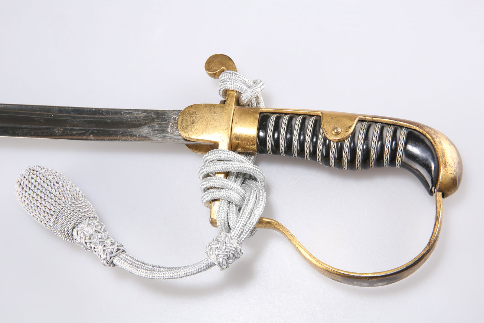 A GERMAN NCO PATTERN SWORD, with brass hilt, the blade stamped 'Eickhorn / SOLINGEN', no markings fo (1 of 1)